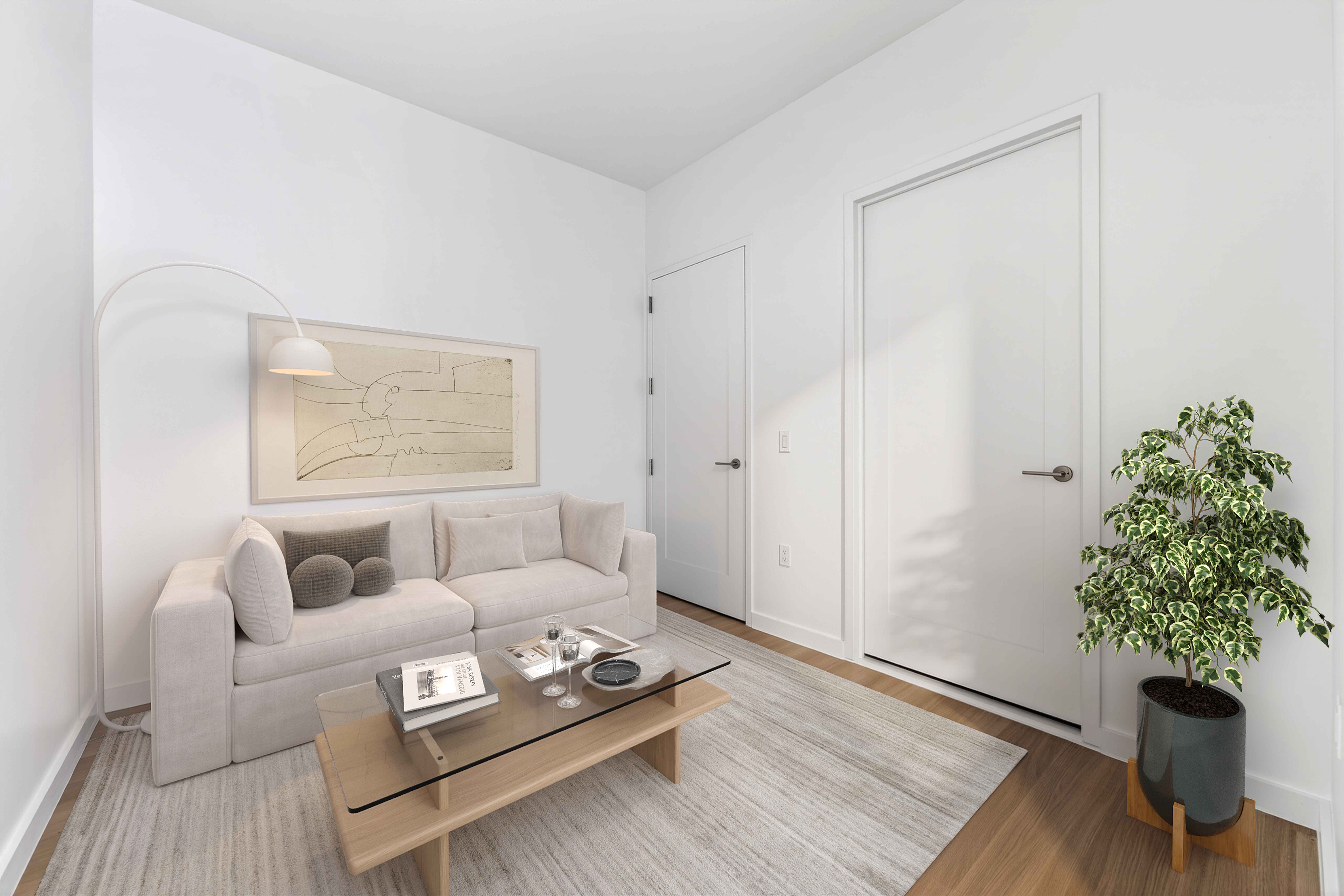 DŌMI studio living area
