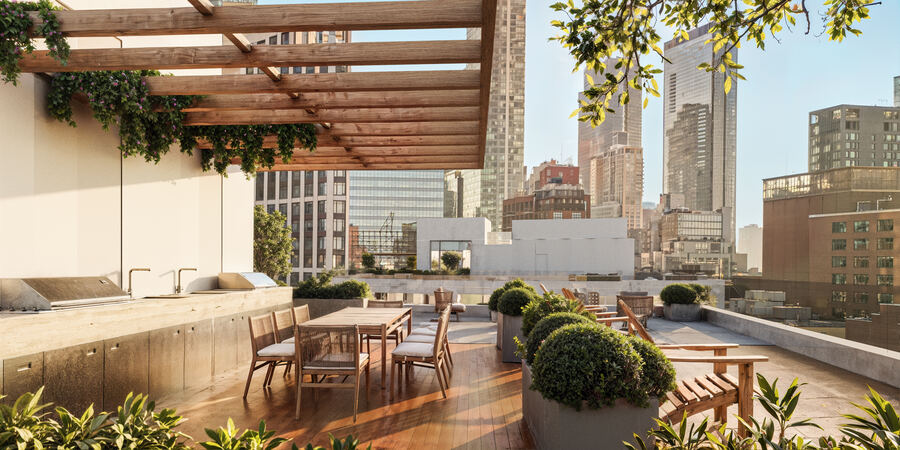DŌMI rooftop terrace